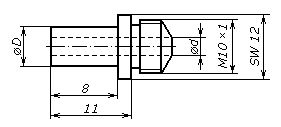 Удлиненная насадка 8 мм, V-17/36 GESIPA 7252180