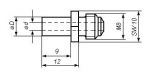 Удлиненная насадка 9 мм, V-10/24 GESIPA 7059248