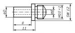 Удлиненная насадка 8 мм, V-17/29 GESIPA 7252164