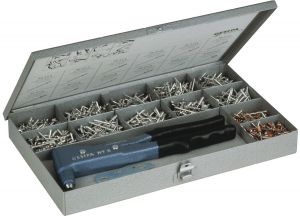 Набор GESIPA Riveting Kit заклепочник NTX + 12 видов заклепок 7540027 ― GESIPA SHOP