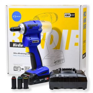 Заклепочник GESIPA Birdie, 1 аккумулятор, картон. коробка 1746722 ― GESIPA SHOP